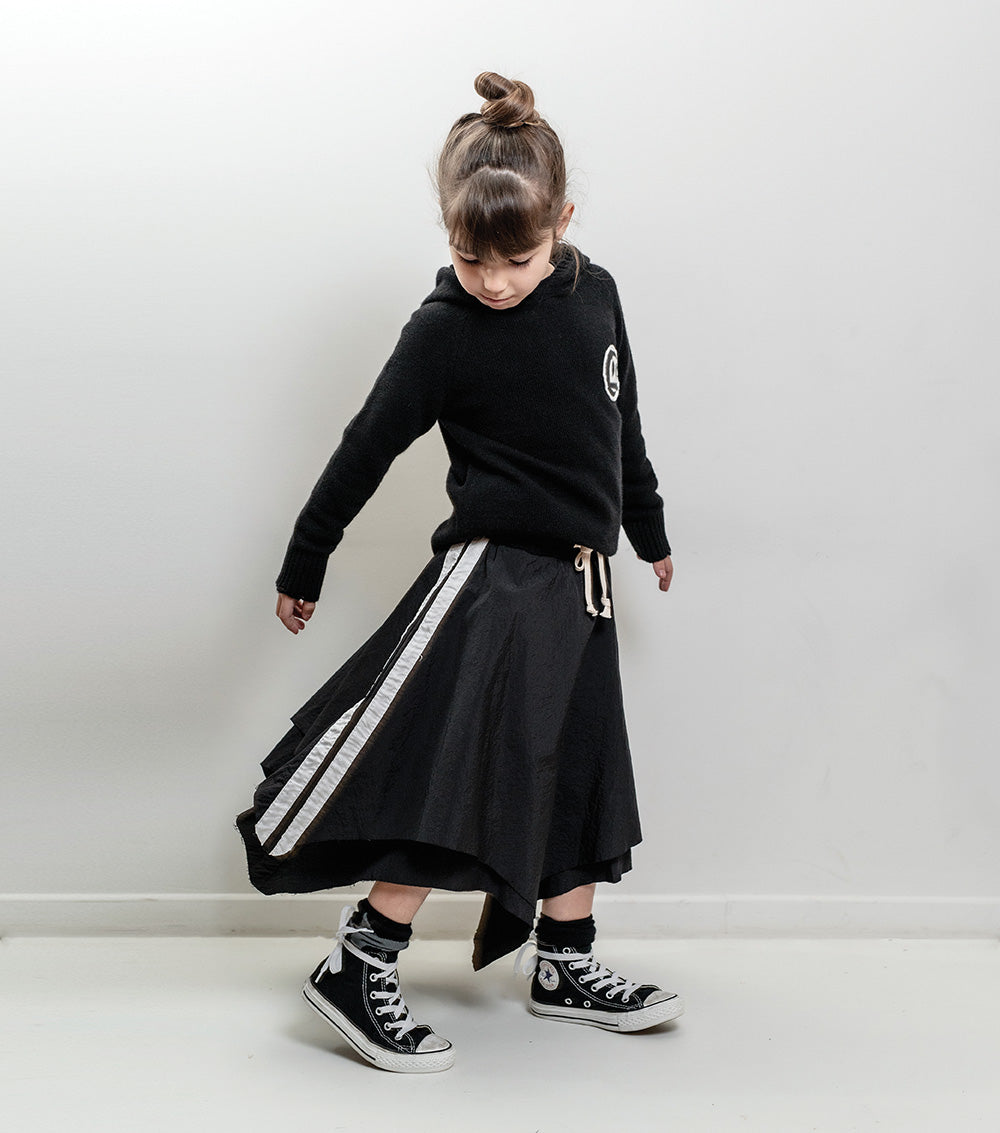 Kid | Nylon Skirt | Black