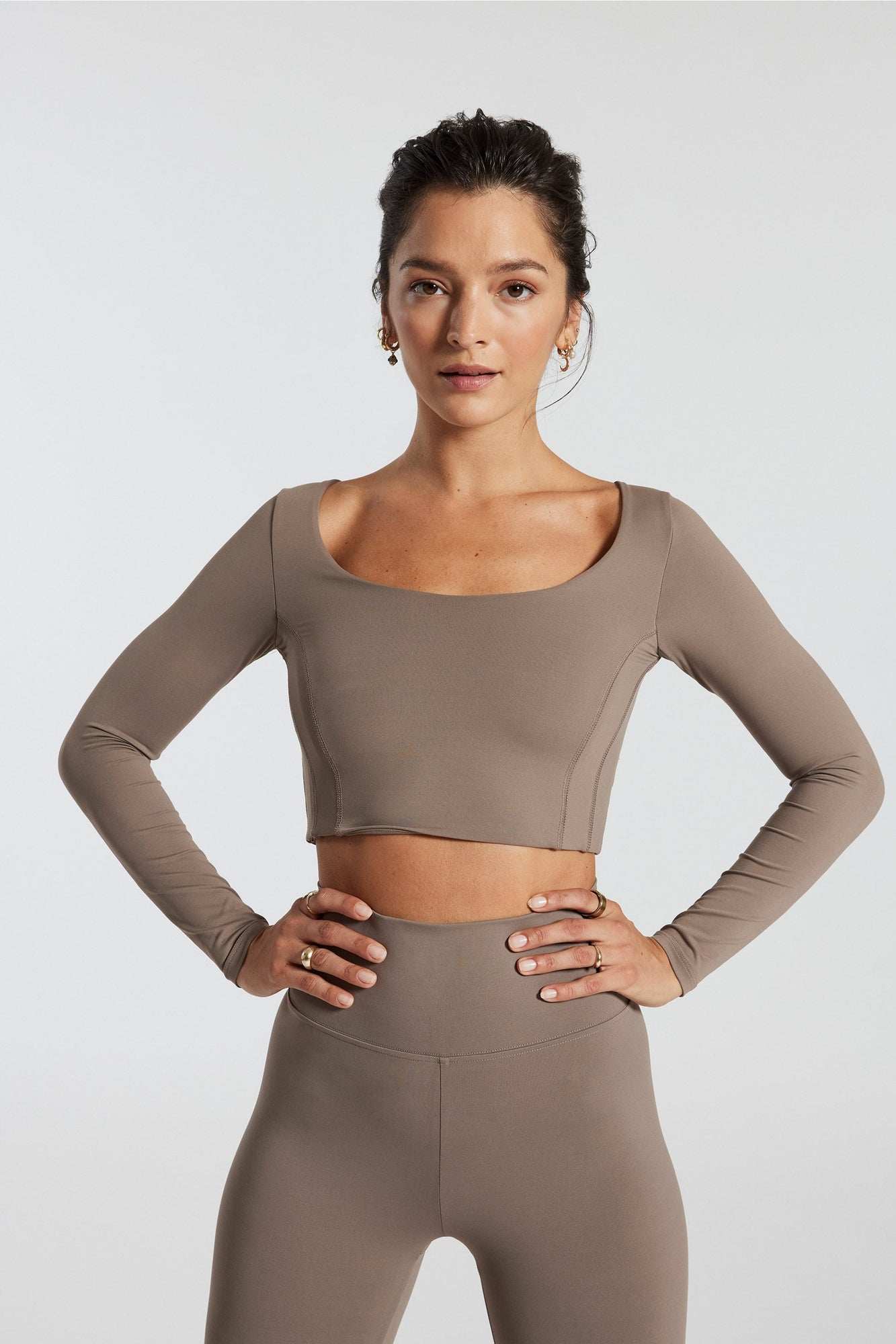 Norba | Crop Top | Mocca