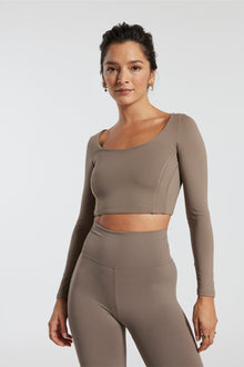 Norba | Crop Top | Mocca