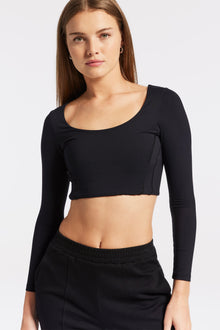 Norba | Crop Top | Black
