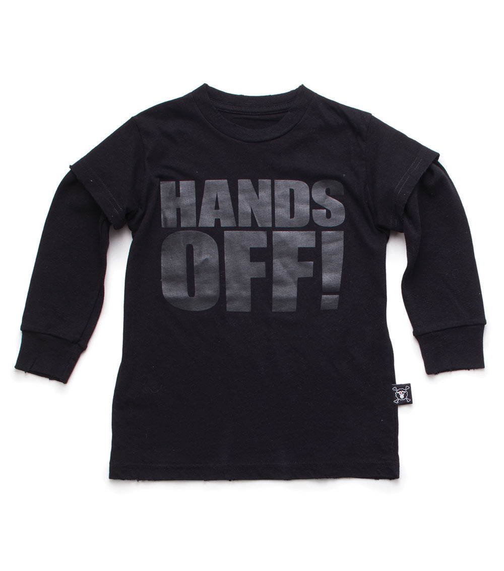 Kid | Hands Off! Shirt | Black