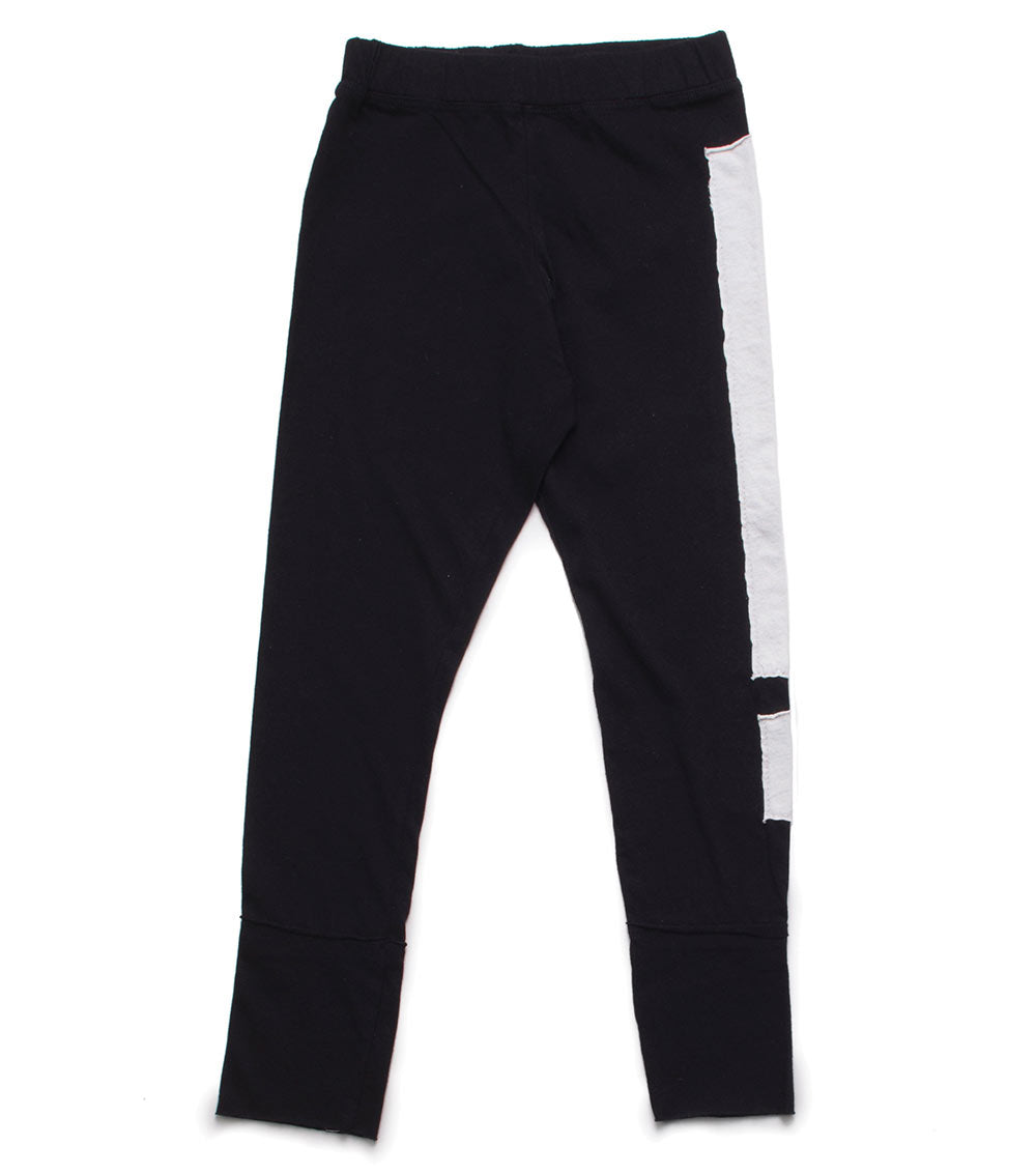 Kid | Patch Exclamation Leggings | Black