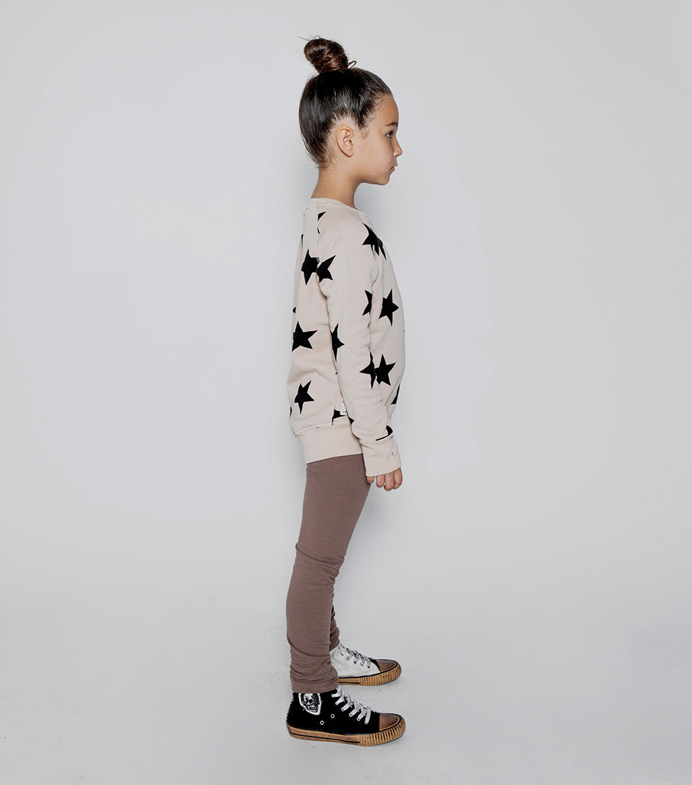Kid | Star Sweatshirt | Natural