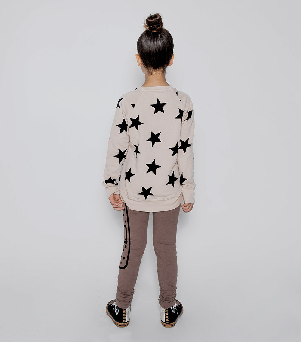 Kid | Star Sweatshirt | Natural