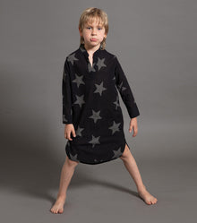 Kid | Star Kaftan | Black