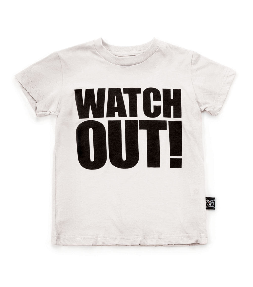 Kid | Watch Out T-Shirt | White