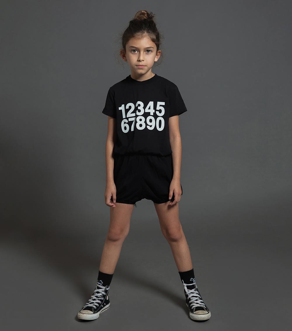 Kid | Countup Yoga Overall | Black