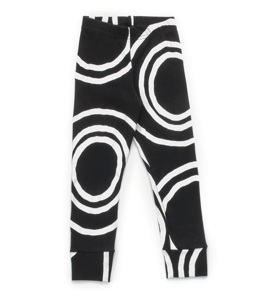 Kid | Circle Leggings | Black