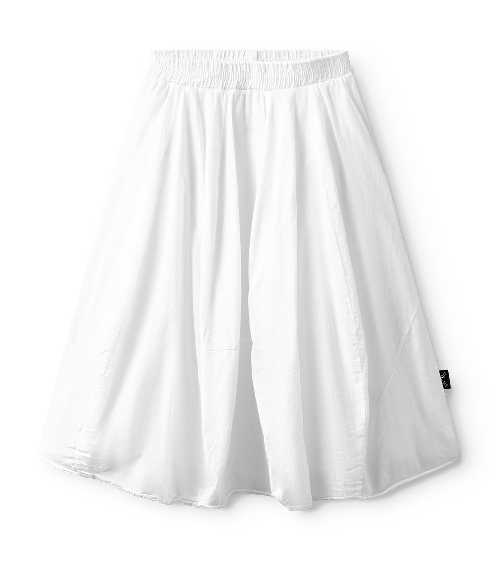 Kid | Feather Skirt | White
