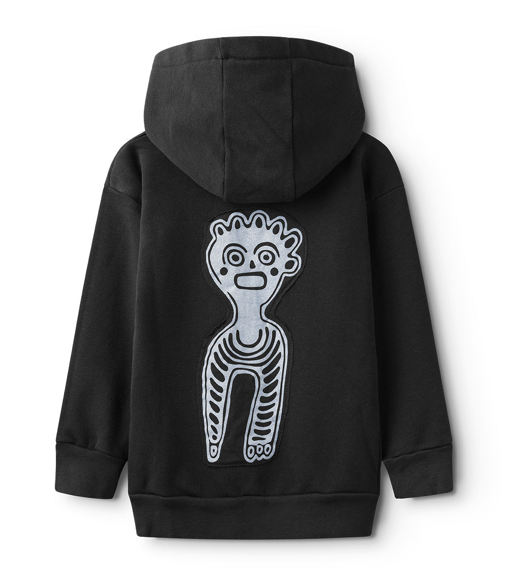 Kid | Tribal Dancer Hoodie | Black