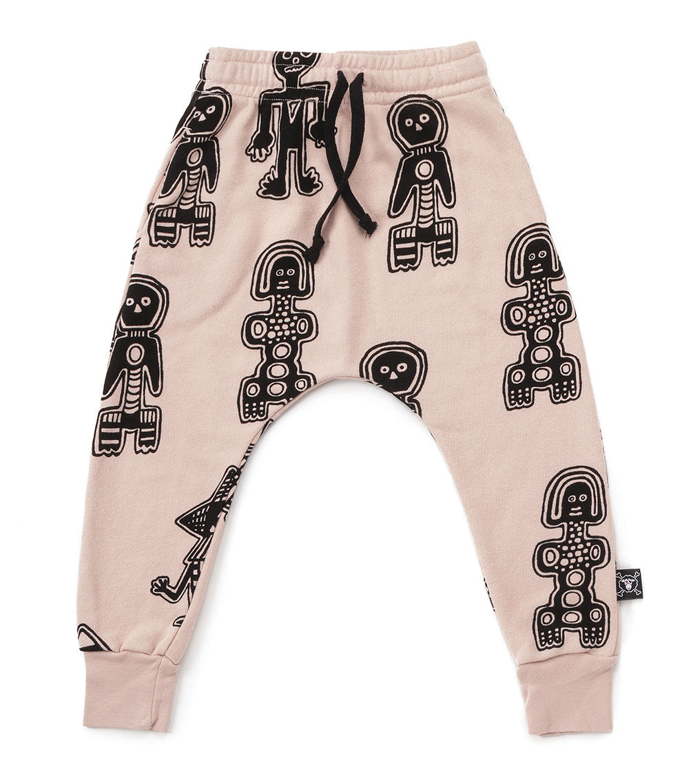 Kid | Tribal Dancers Baggy Pants | Powder Pink
