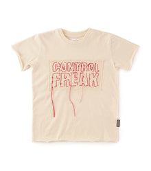 Kid | Embroidered T-Shirt | Natural