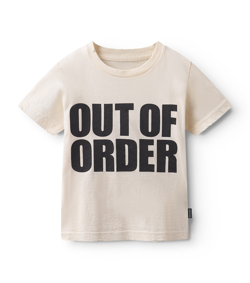 Kid | Out Of Order T-Shirt | Natural