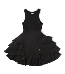 Kid | Fancy Layered Dress | Black
