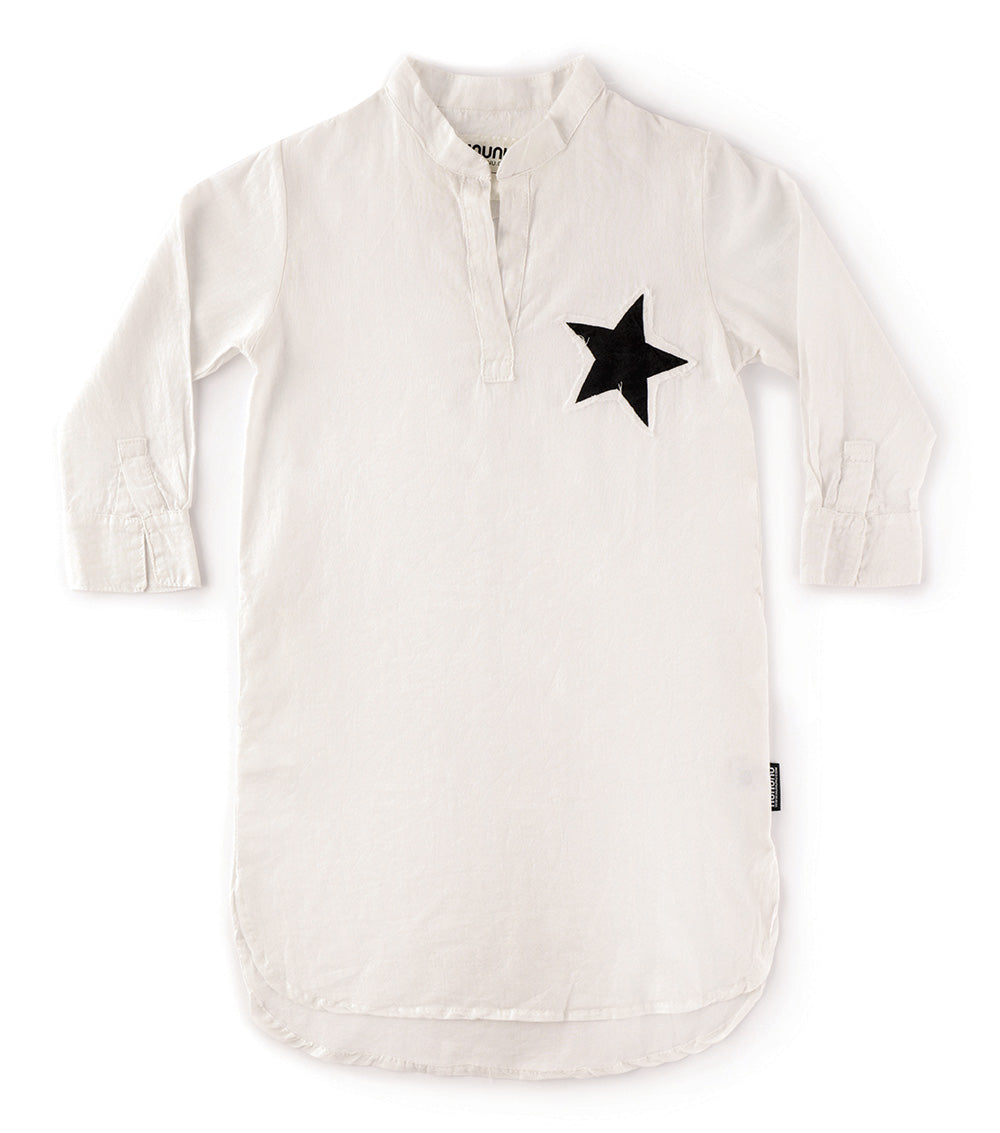 Kid | Solid Kaftan | White (V1)