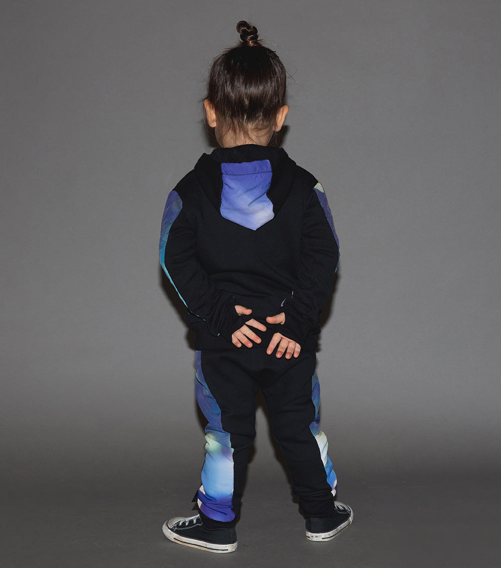Kid | Highway Zip Hoodie | Black