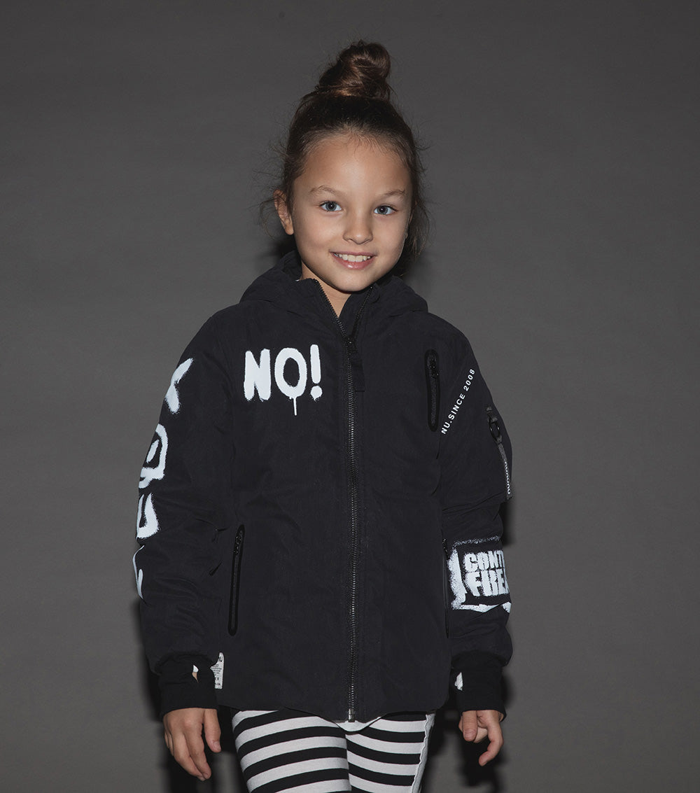 Kid | Total Elements Down Jacket | Black