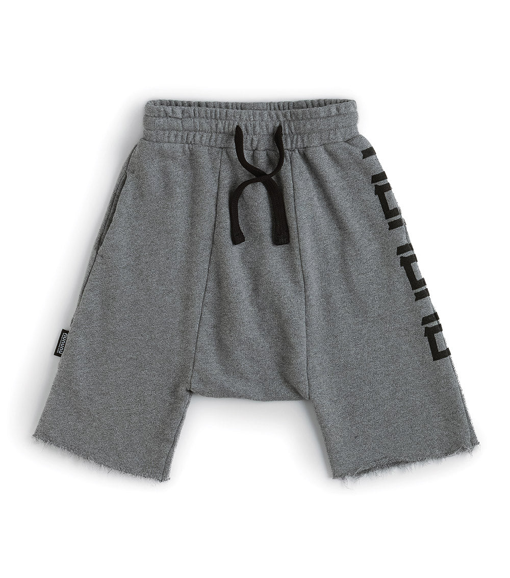 Kid | Nununu Harem Shorts | Dusty Heather Grey