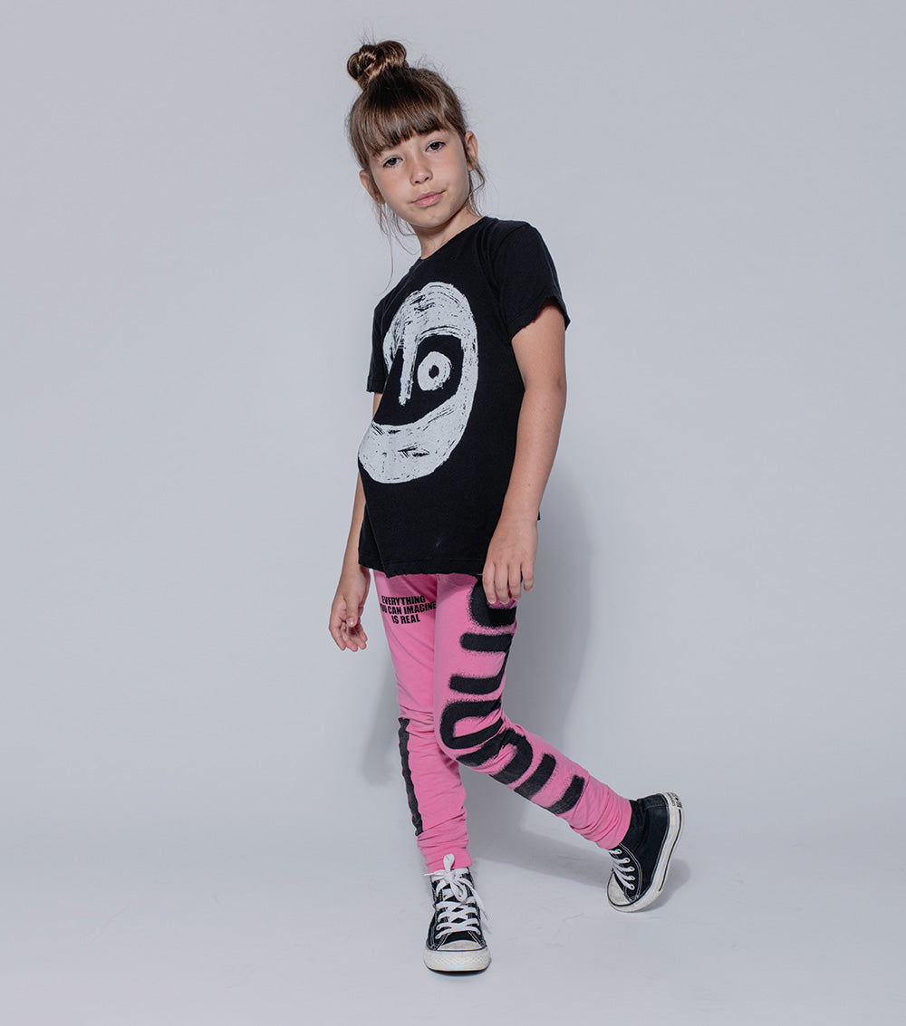 Kid | Imagination Leggings | Lava Pink