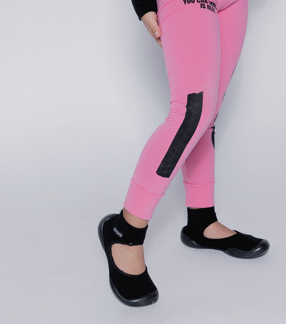 Kid | Imagination Leggings | Lava Pink