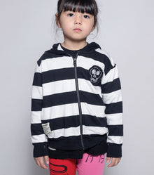 Kid | Striped Zip Hoodie | Stripes