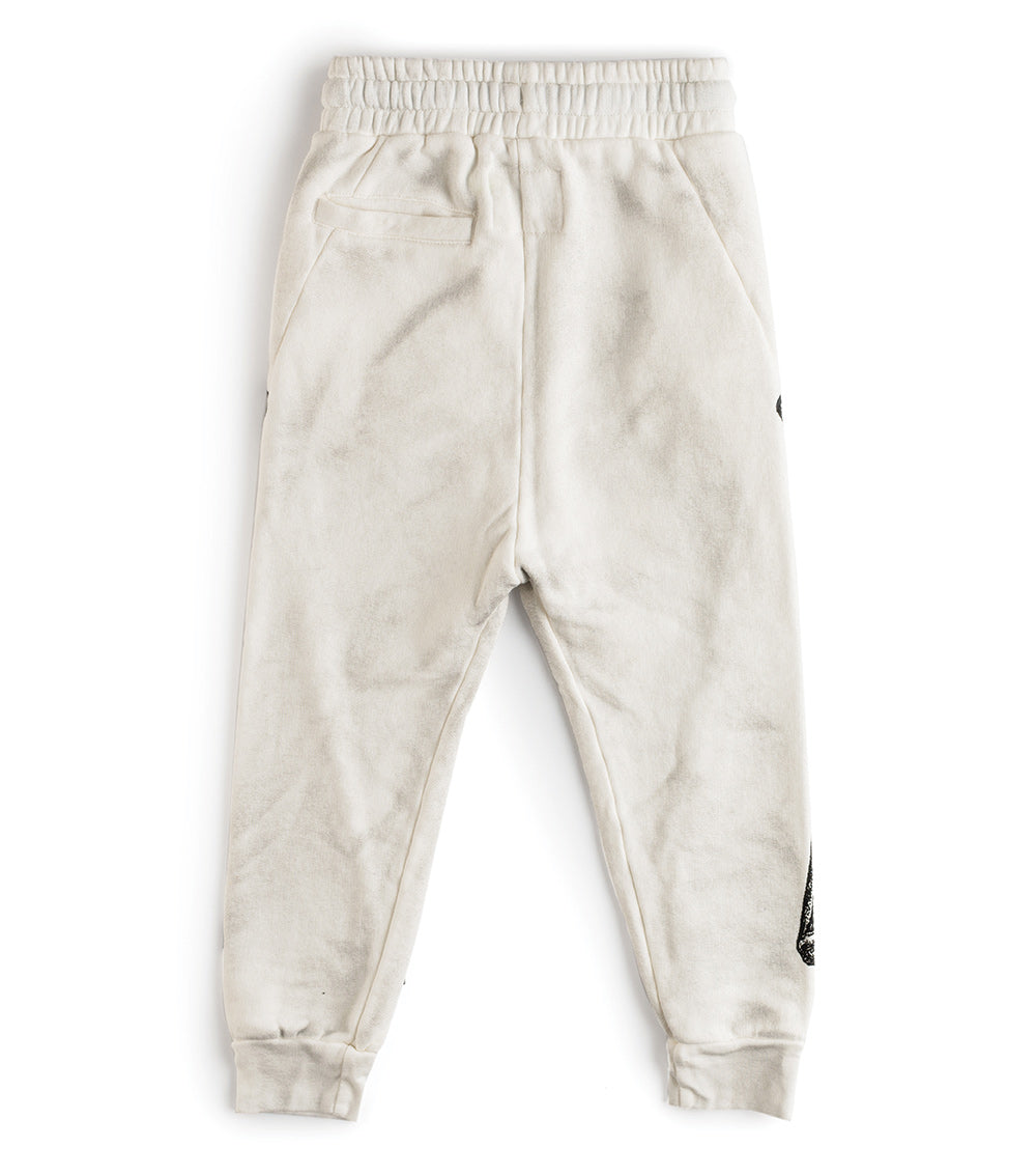 Kid | Side Bone Sweatpants | Dirty White