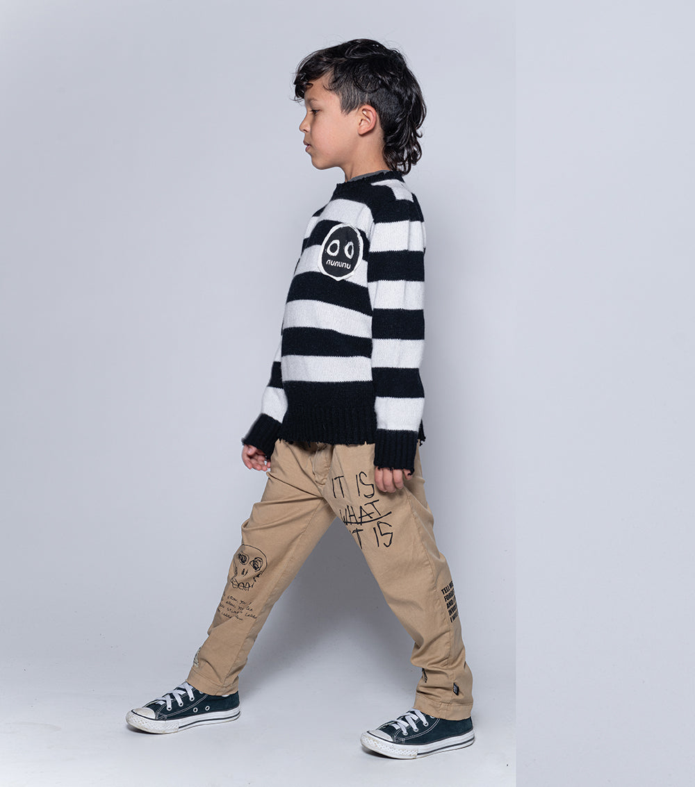 Kid | Total Fw21 Chino Pants | Stone