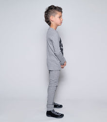 Kid | Nununu Smile Loungewear | Heather Grey