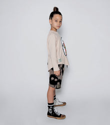 Kid | Rainbow Dude Patch Shirt | Nude