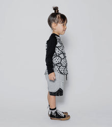 Kid | Bandaid Baseball Shirt | Heather Grey