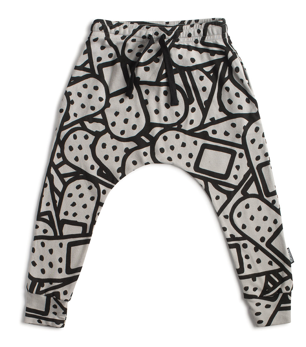 Kid | Light Bandaid Baggy Pants | Ice Grey