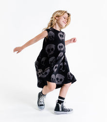 Kid | 360 Water Skull Dress | Black
