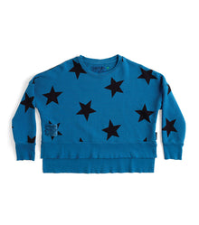Kid | Star Box Sweatshirt | Blue