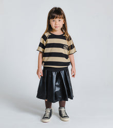 Kid | Flowy Nylon Skirt | Black
