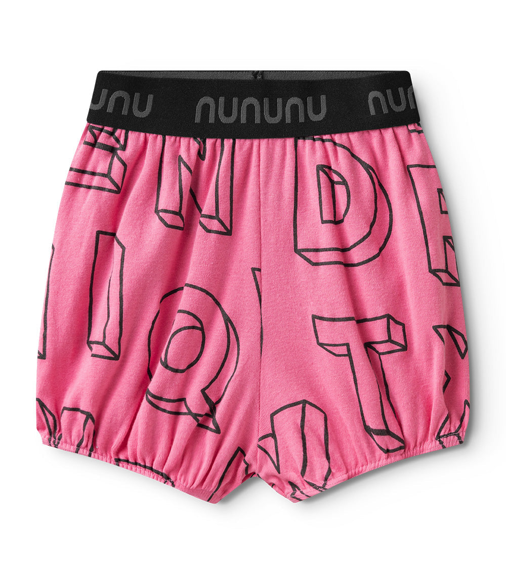 Kid | A-Z Yoga Shorts | Hot Pink