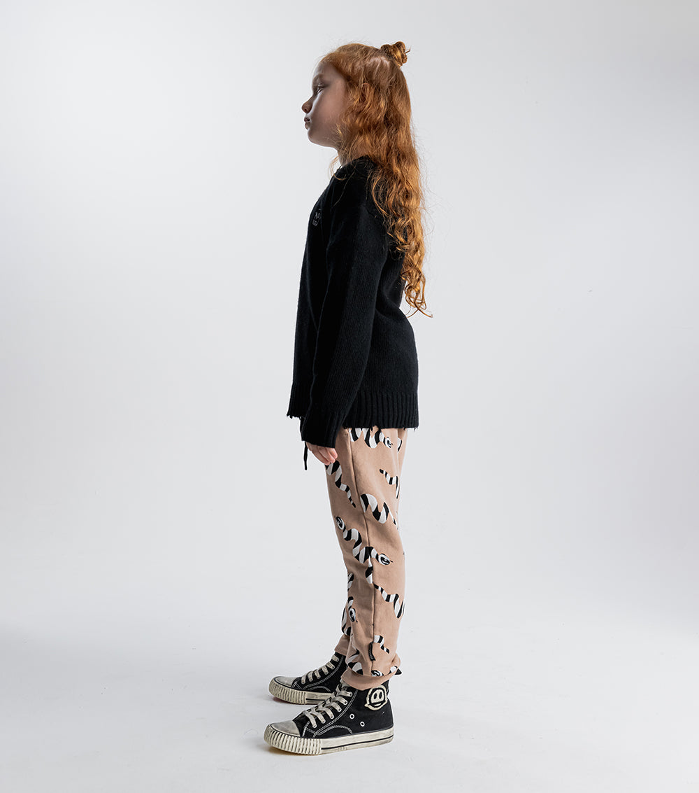 Kid | Frayed Knit | Black