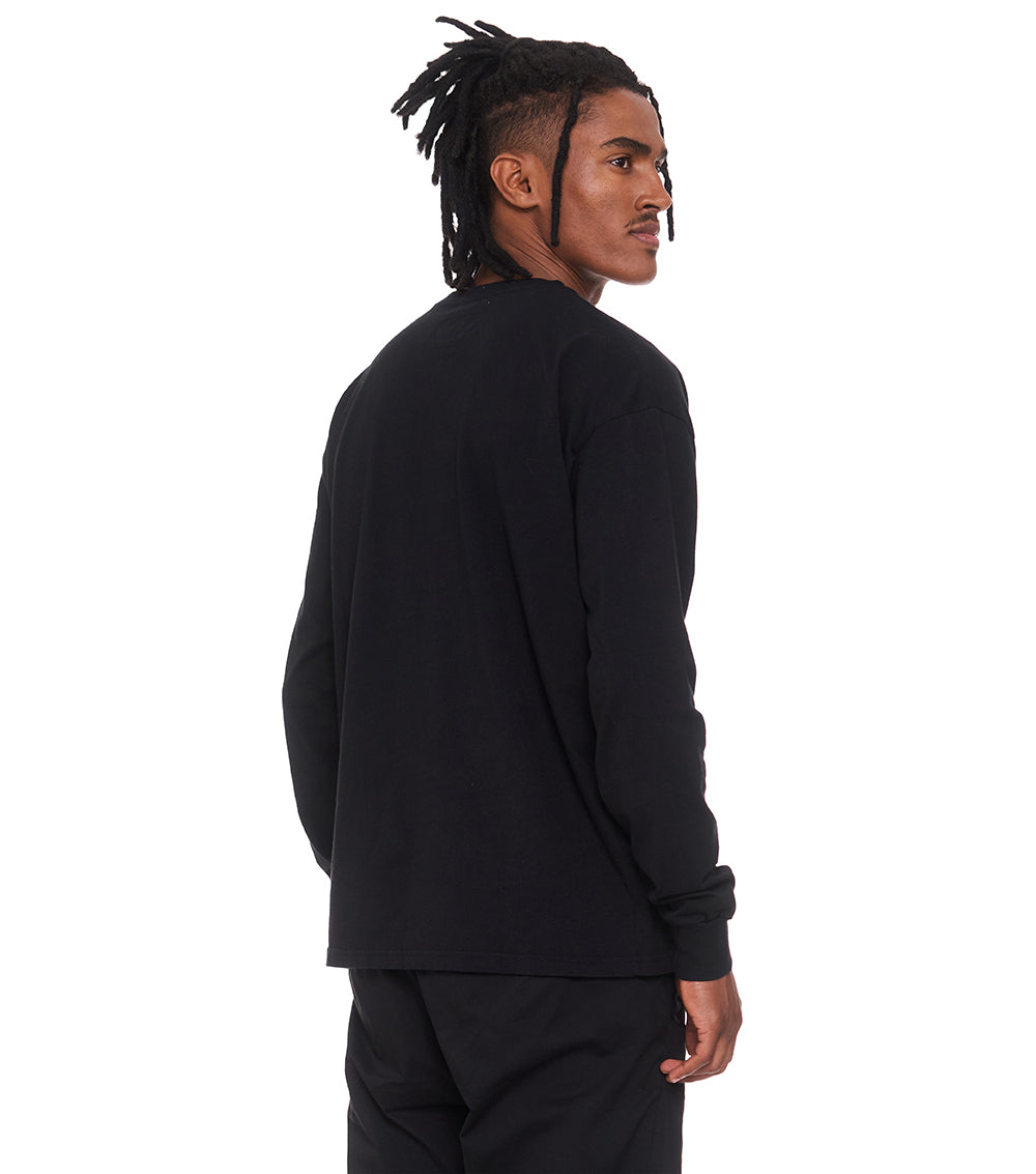 Men | Id Long Sleeve Shirt | Black