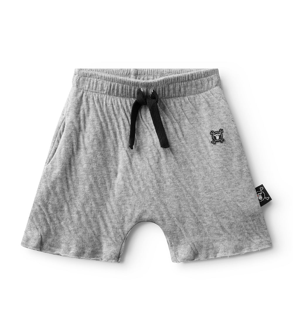 Newborn | Soft Shorts | Heather Grey