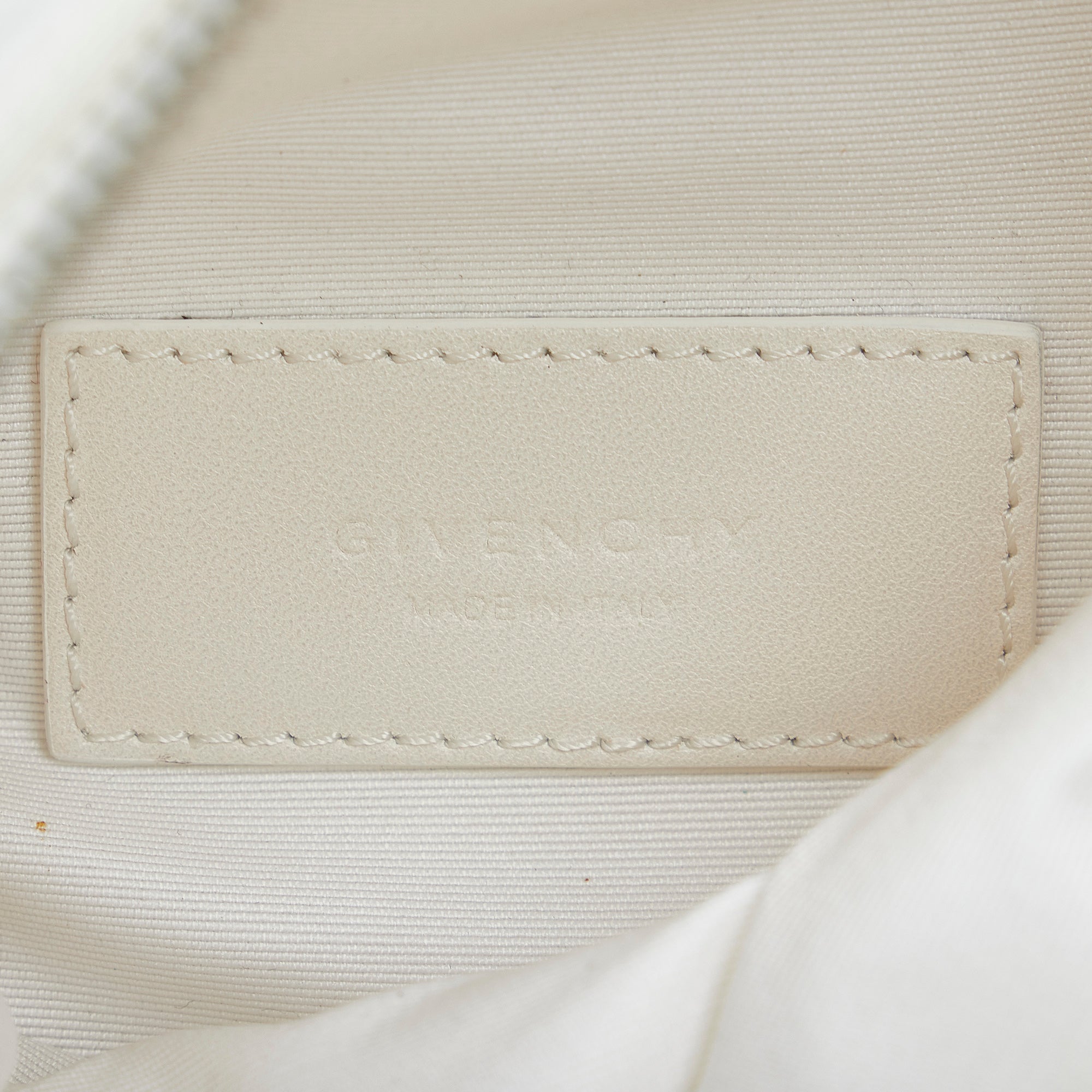 Givenchy | Pre-Owned Downtown Bow Backpack | White