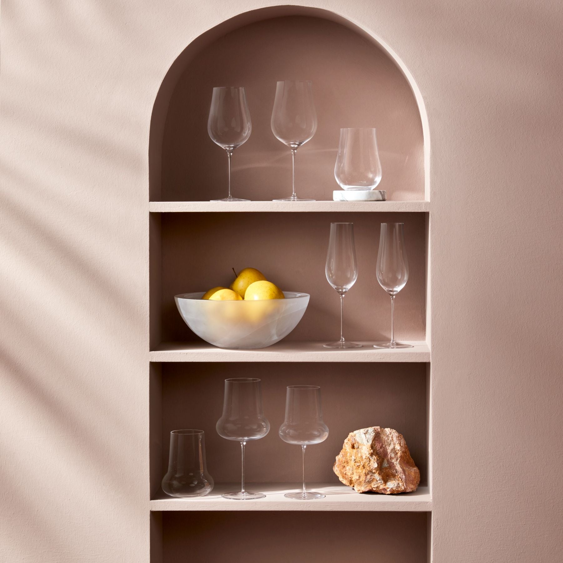 Ghost Zero Tulip Champagne Glass | Clear Crystal