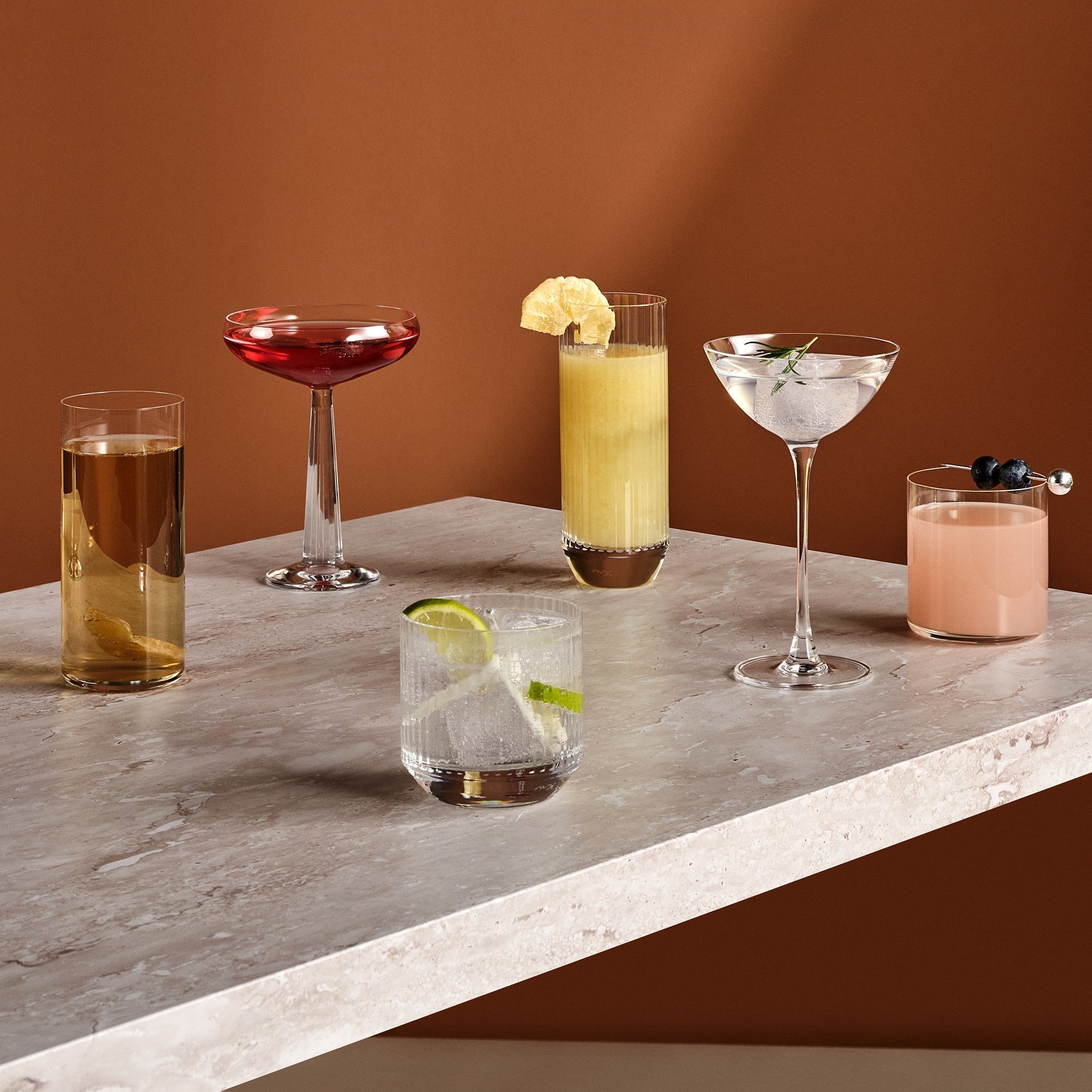 Finesse Whisky Dof Glasses | Clear Crystal | Set of 4
