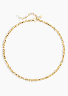 Beaded Necklace | 14K Gold Plated