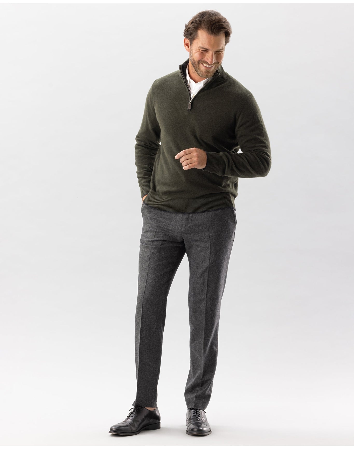 Nomad1942 | Men | Broadway Sweater | Olive