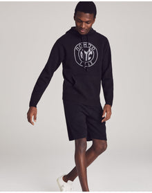 Nomad1942 | Men | Chester Thick Cashmere Hoodie | Black