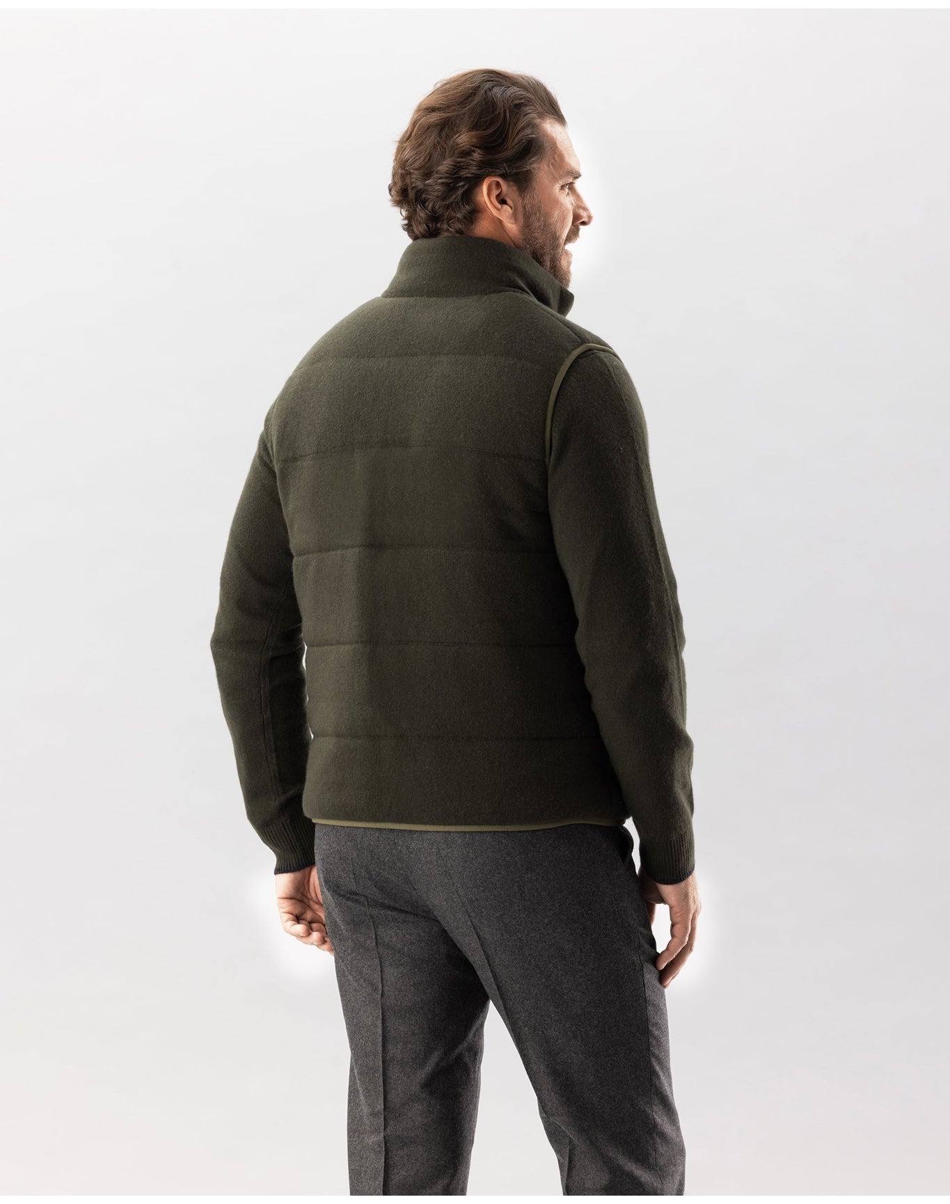 Nomad1942 | Men | Fordham Quilted Vest | Olive