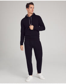 Nomad1942 | Men | Morningside Cashmere Hoodie | Black