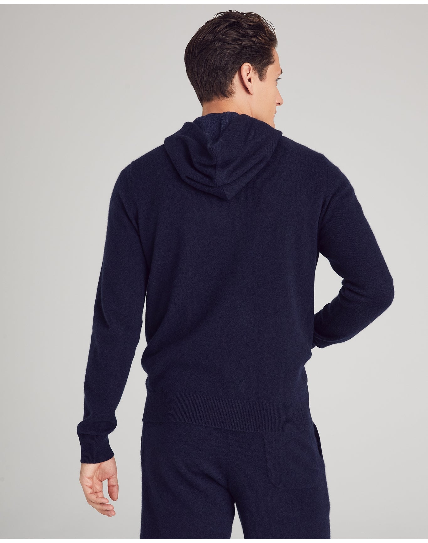 Nomad1942 | Men | Morningside Cashmere Hoodie | Midnight