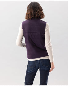 Nomad1942 | Unisex | Magnolia Quilted Vest | Currant