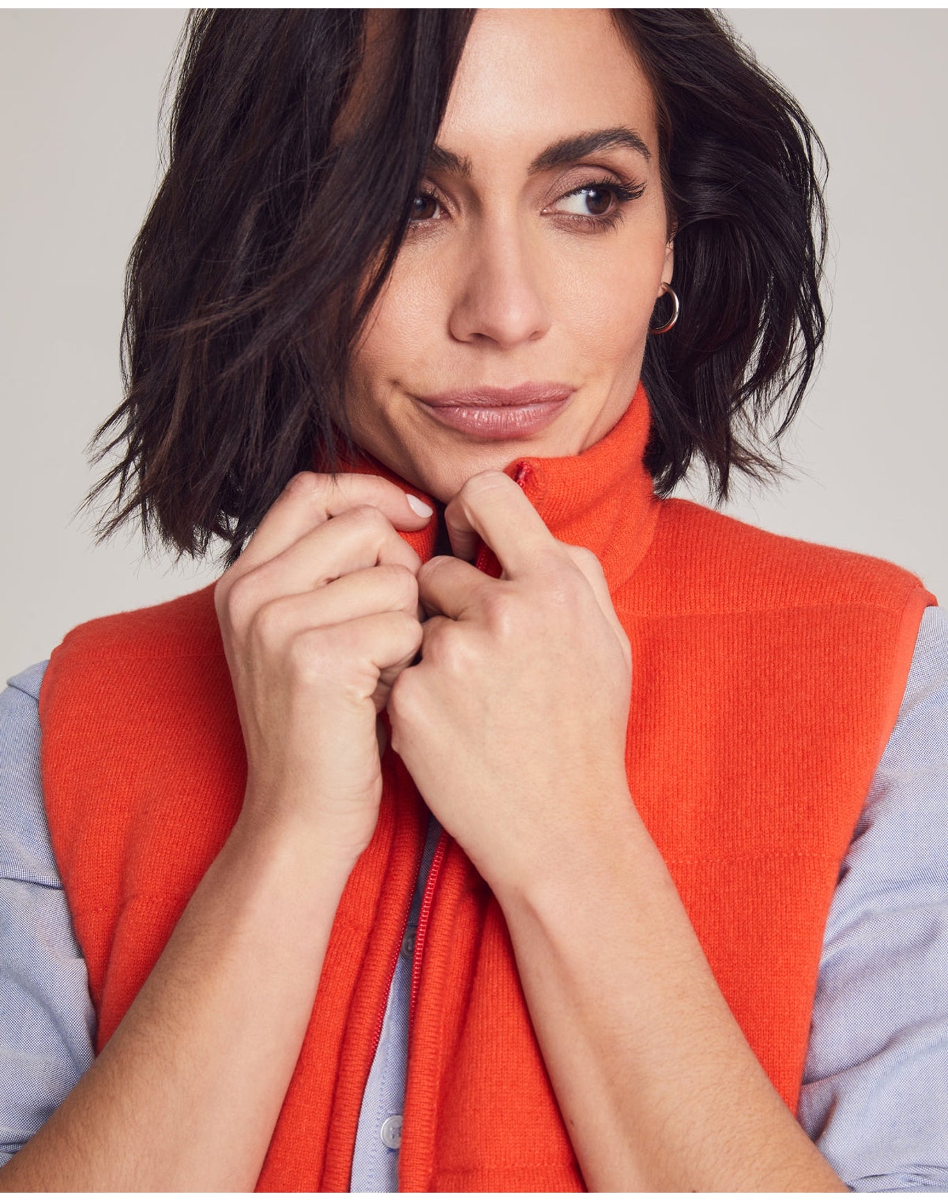 Nomad1942 | Unisex | Magnolia Quilted Vest | Tangerine