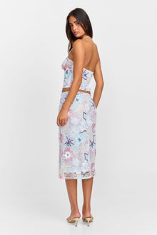 Atlas Midi Skirt | Sequin